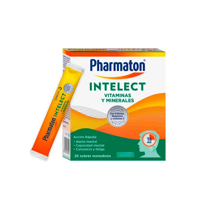Pharmaton Intelect 20 sachets met enkele dosis