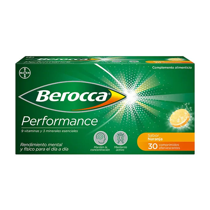 Berocca Performance 30 bruistabletten sinaasappel
