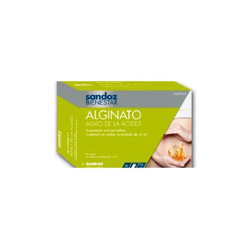 Sandoz Alginato 20 zakjes