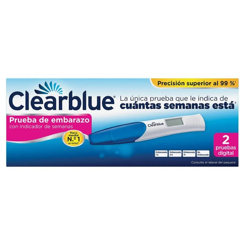 Clearblue Digitale Zwangerschapstest 2 stuks