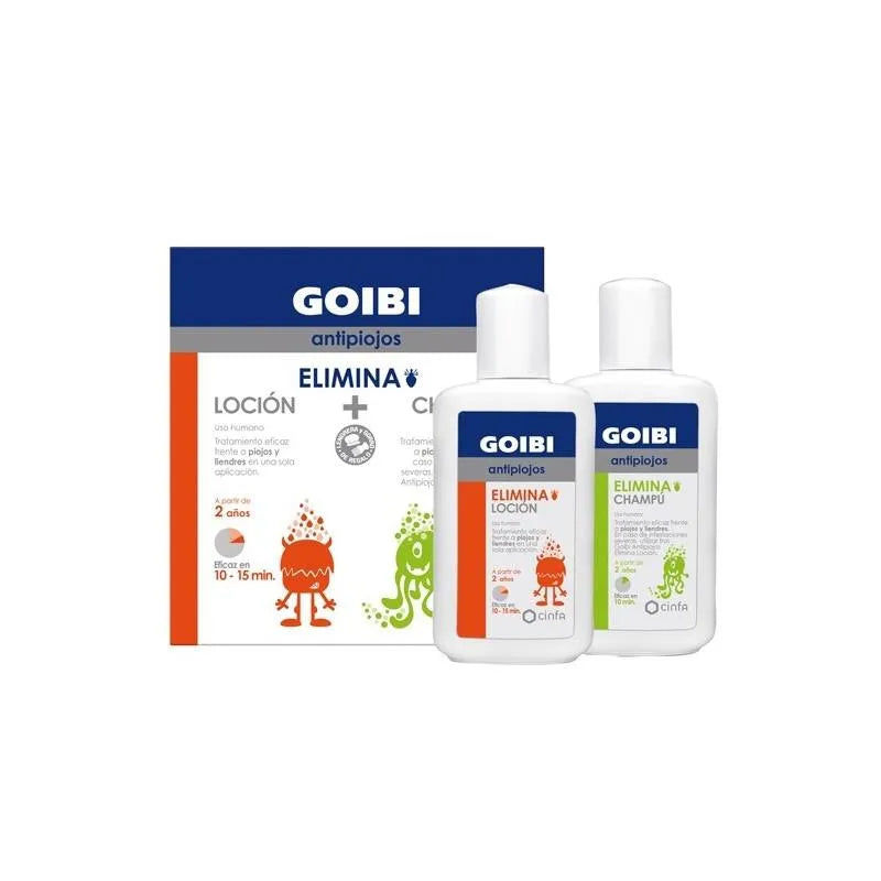 Goibi shampoo en lotion tegen parasieten 1 set