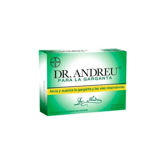 Bayer Dr. Andreu voor de keel 24 zuigtabletten