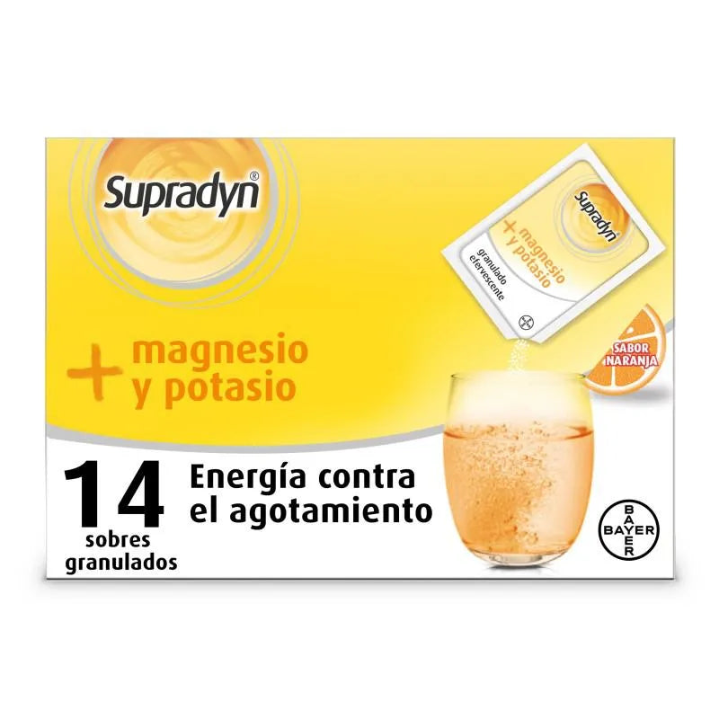 Supradyn Magnesium Kalium Mineralen Vitaminen Energie 14 Zakjes