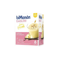 Bimanán Beslim Vanille-milkshake 6 zakjes