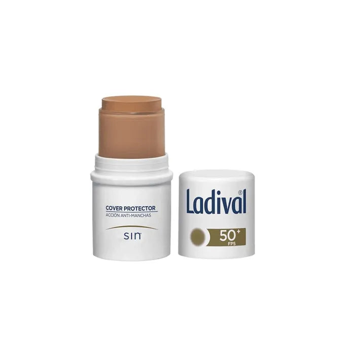 Ladival gezichtsbedekking kleur 50+ stick 4g