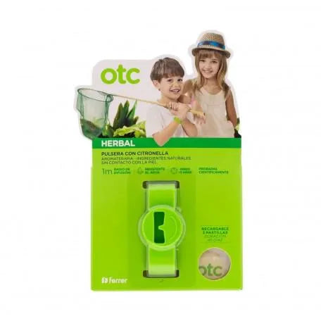 Otc Herbal Kinderarmband Muggenwerend Kleur Groen
