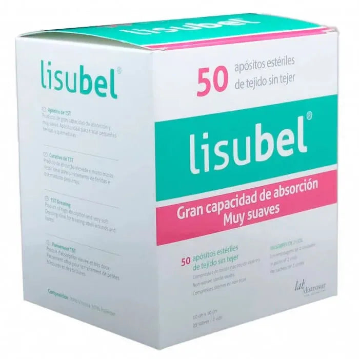 Lisubel 50 Steriele pleisters 10x10