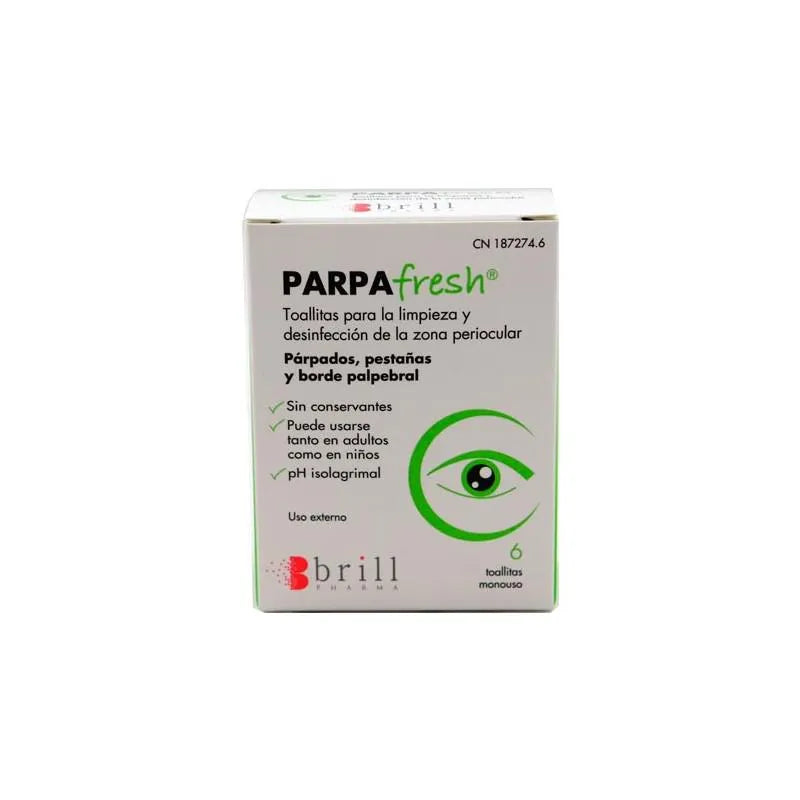 Hylo Parpafresh Oogdoekjes 6 Stuks
