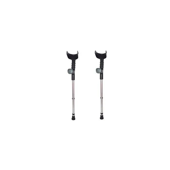 Corysan instelbare stok zwart 2st