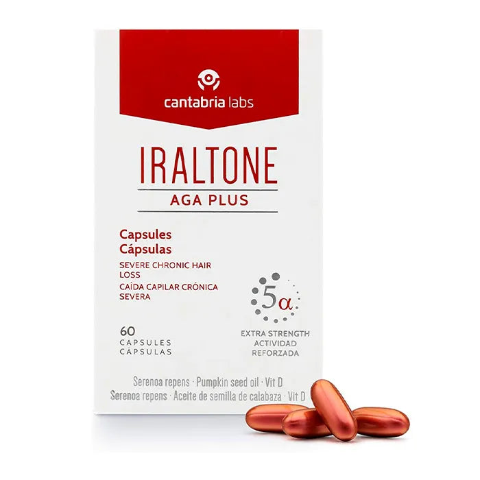 Iraltone Aga Plus Haaruitval 60 Capsules
