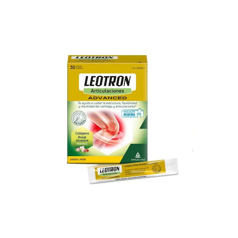 Angelini Leotron Gewrichten Advanced Met Hondsroos 30 Zakjes