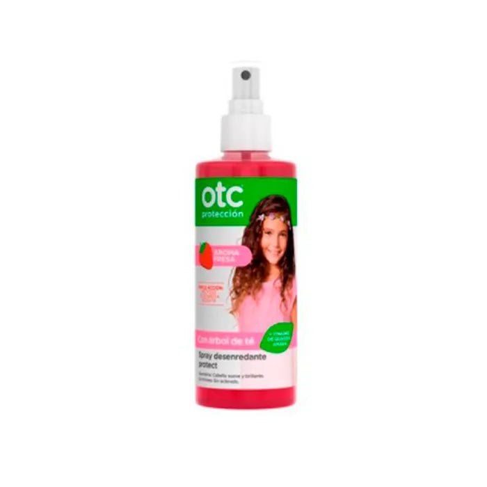 Otc Anti-Luizen Protect Ontwarringsspray met Aardbeiengeur 250 ml