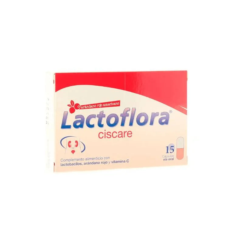 Lactoflora Ciscare met Amerikaanse veenbes 15 capsules