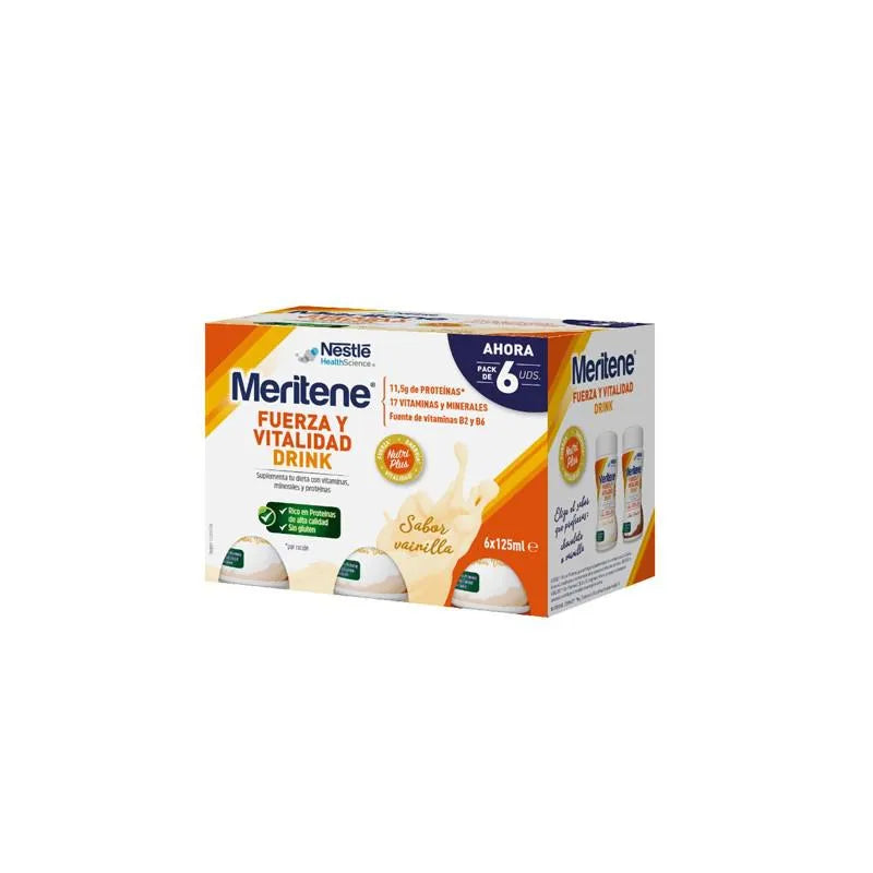 Meritene Drink Vanille 6x 125ml