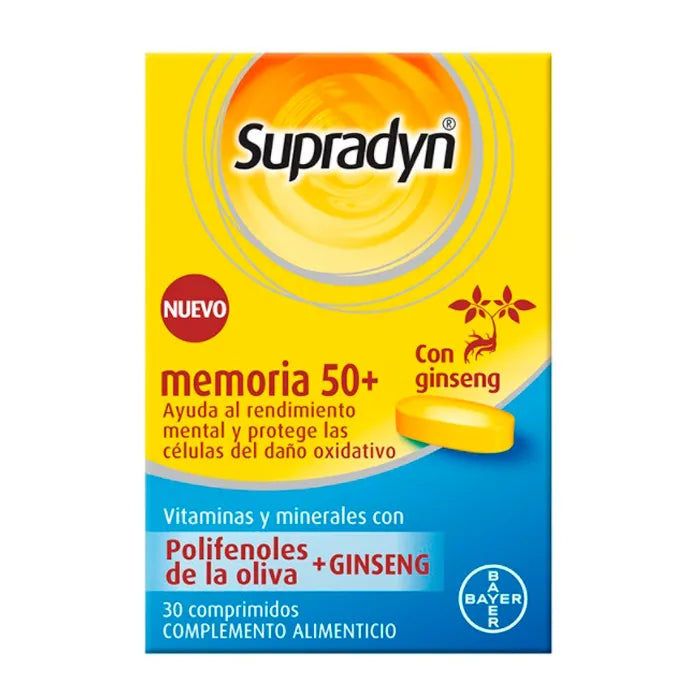 Supradyn Memory 50+ 30 tabletten