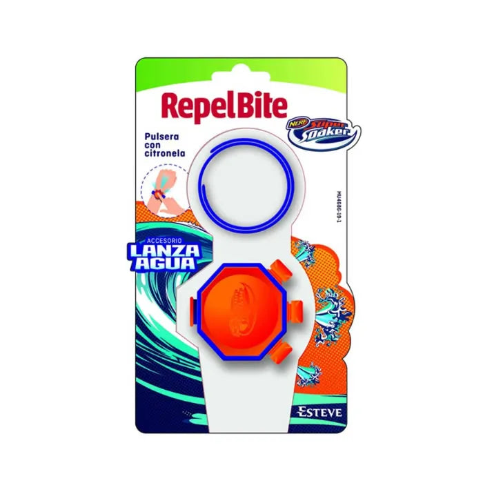 Repel Bite Armband met Citronella Waterpistool Super Soaker