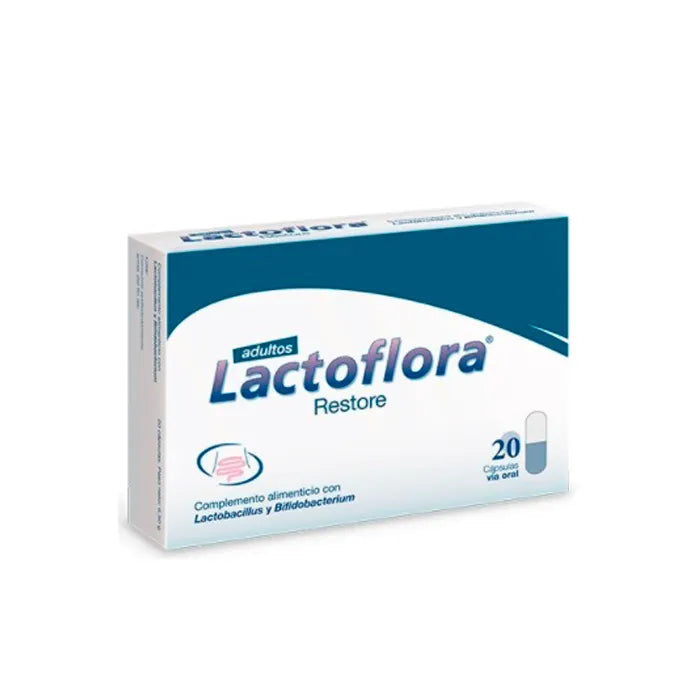 Lactoflora Restore Volwassenen 20 capsules