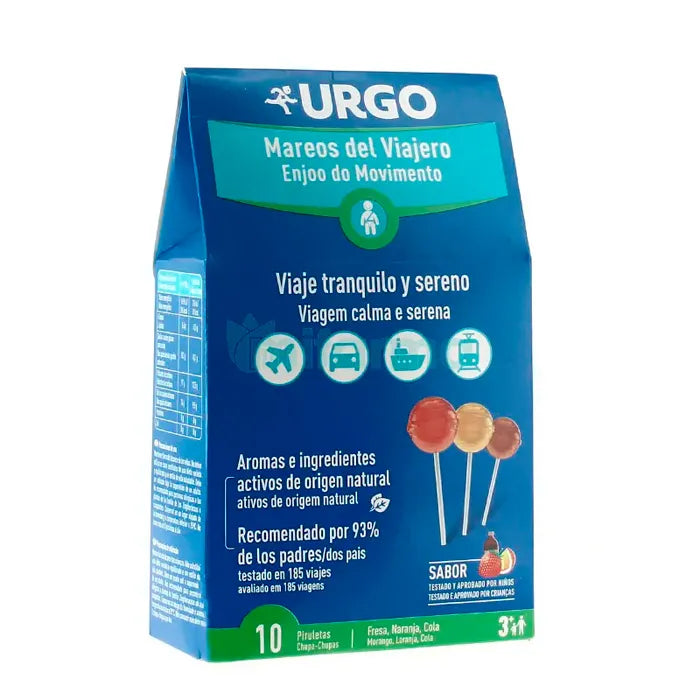 Urgo Reisziekte 10 lolly's