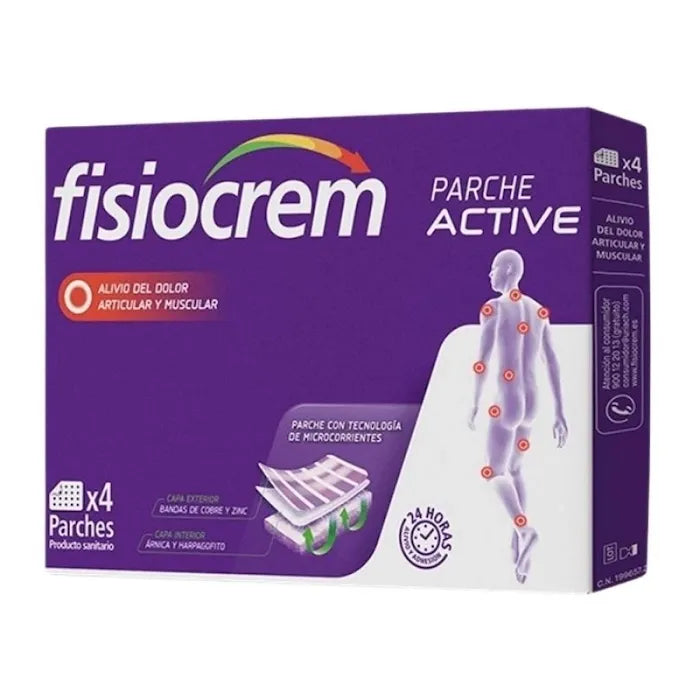 Fisiocrem Actief-pleisters 4 stuks