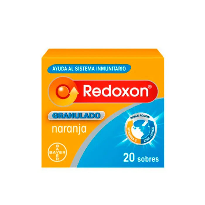 Redoxon Sinaasappelsmaak Granulaat 20 Sachets