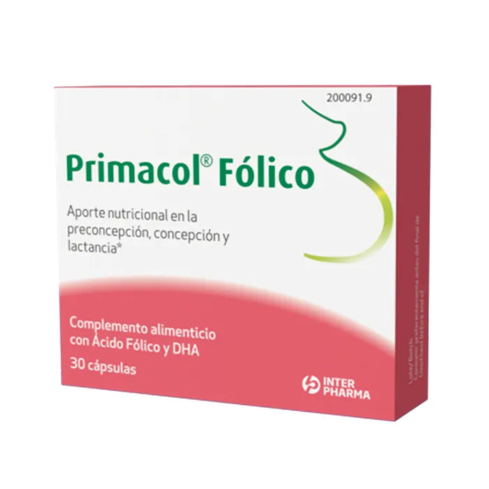 Interpharma Primacol Foliumzuur 30 capsules