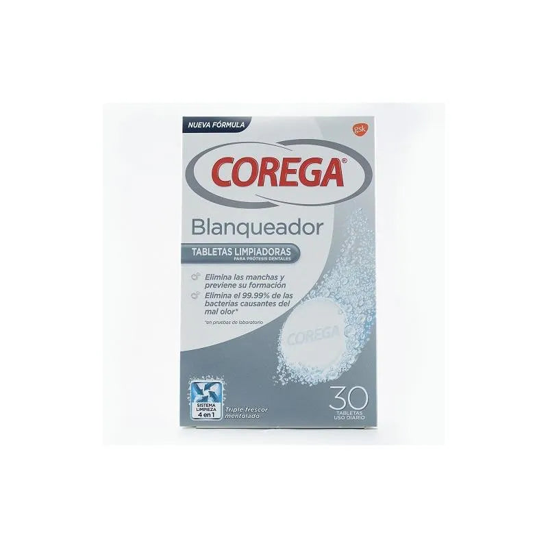 Gsk Corega™ Whitening 30 bruistabletten