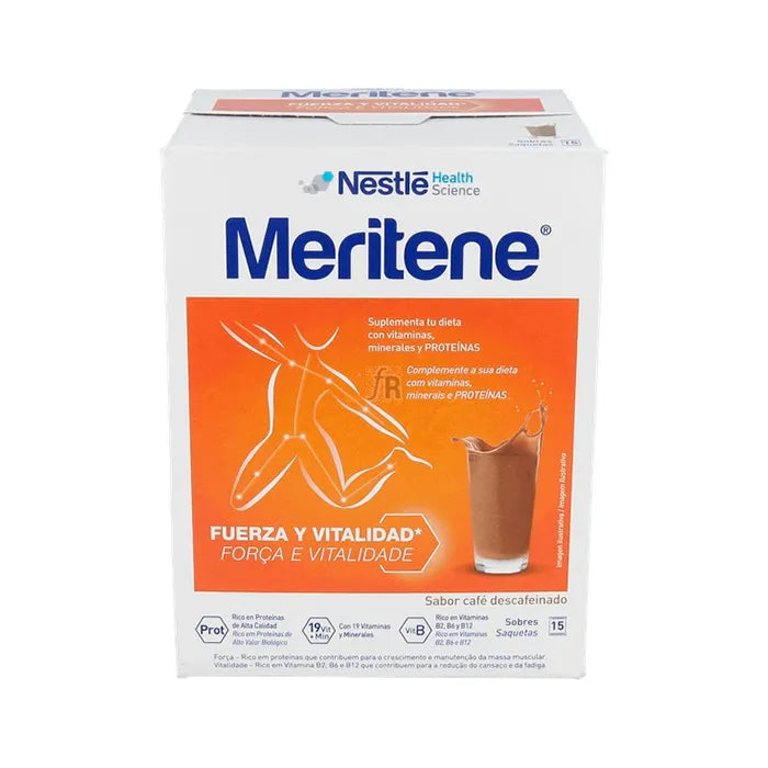 Meritene Brainxpert Mokka-koffiesmaak 4 flesjes 125 ml
