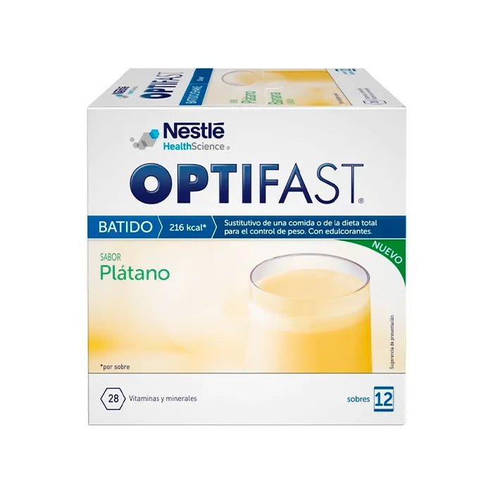 Optifast Bananensmoothie 9 zakjes 54g