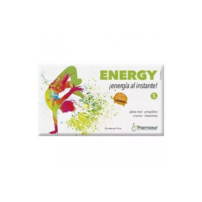 Pharmasor Energy 20 flacons 15ml