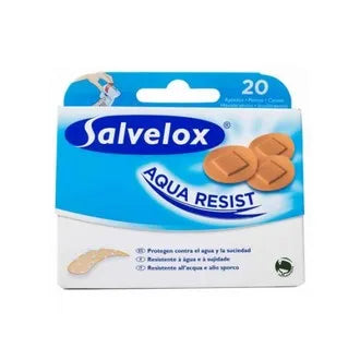 Salvelox Aqua Resistente ronde pleisters 20 stuks