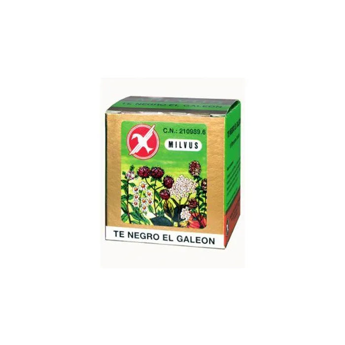 Milvus Zwarte Thee El Galeon 10 filters