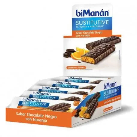 Bimanan Chocoladerepen met Sinaasappel Display 24 Stuks Bimanan