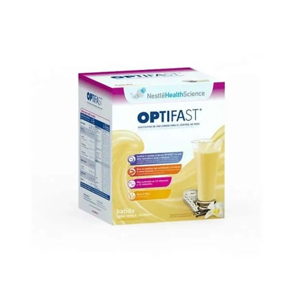 Optifast Shake Vanillesmaak 9 Zakjes