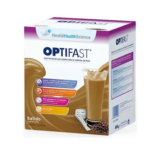 Optifast Koffie-smaak Smoothie 9 stuks