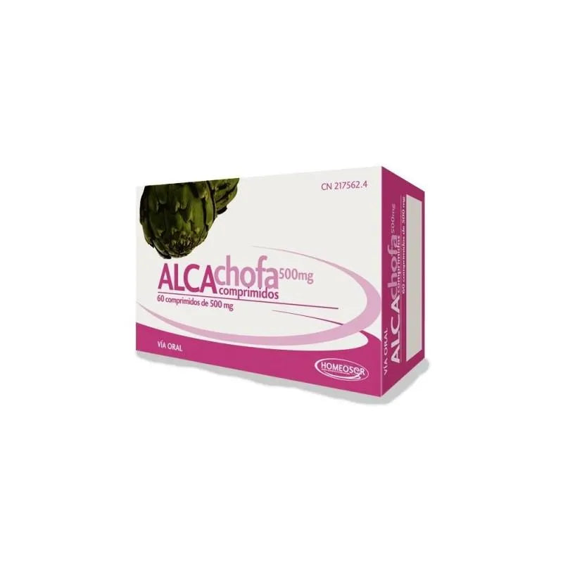 Pharmasor Homeosor Artisjok 500mg 60 tabletten