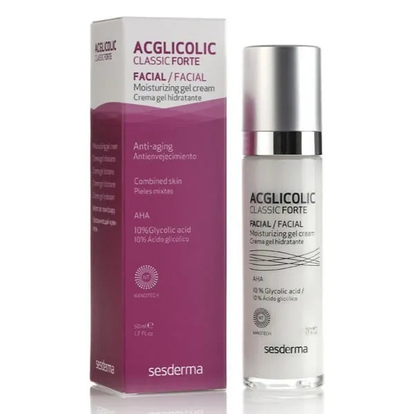 Sesderma Acglicolic Classic Forte Hydraterende Gelcrème 50ml