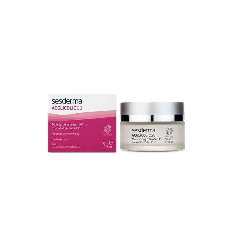 Sesderma Acglicolic 20 Hydraterende Crème SPF15 50ml