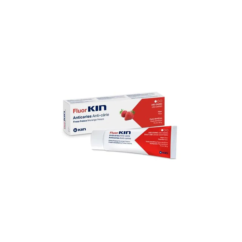 Fluorkin Tandpasta Anti-cariës Aardbei 75ml