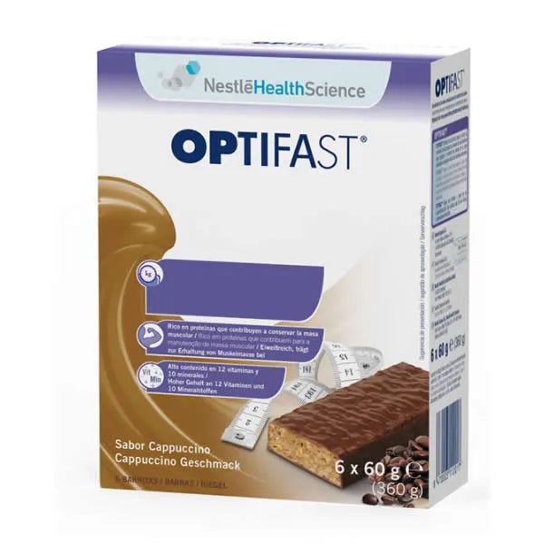 Optifast Smaak Cappuccino 6 Repen