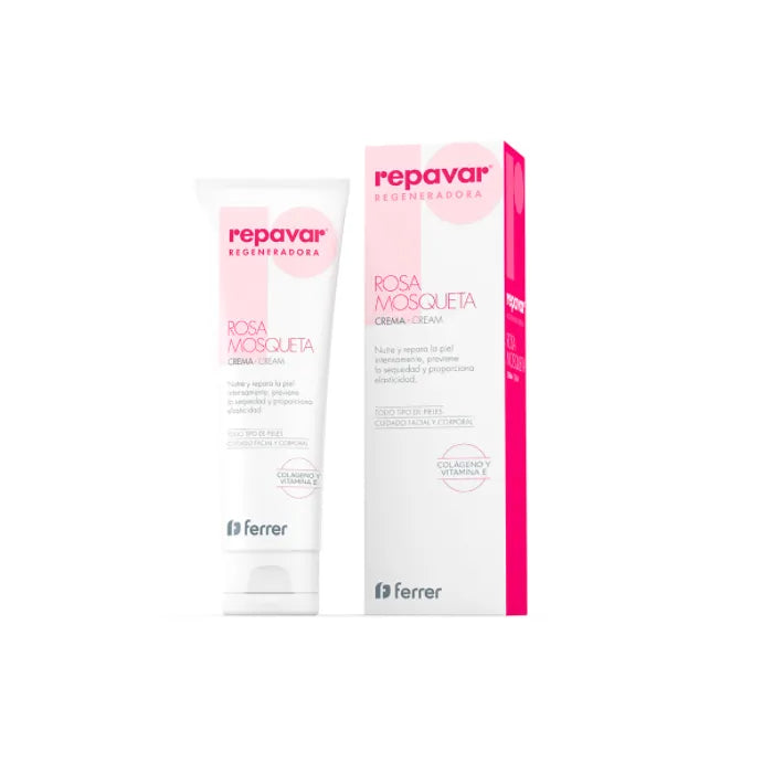 Repavar Regenerate Crème Rozenbottelolie 125ml
