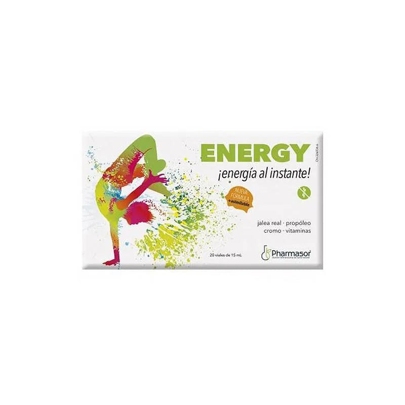 Pharmasor Homeosor Energie 10ml 20 flacons