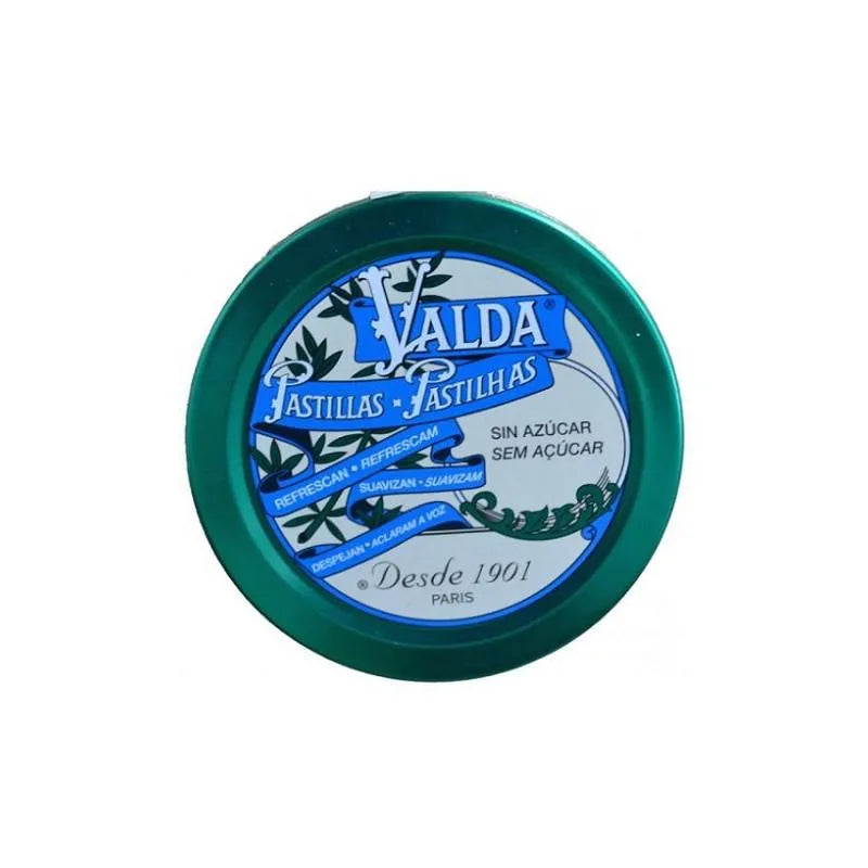 Valda Pastilles Munt Suikervrij 50g