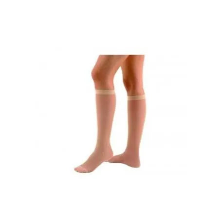 Compressiekous (kniehoogte) normale compressie maat 5 kleur beige Varisan