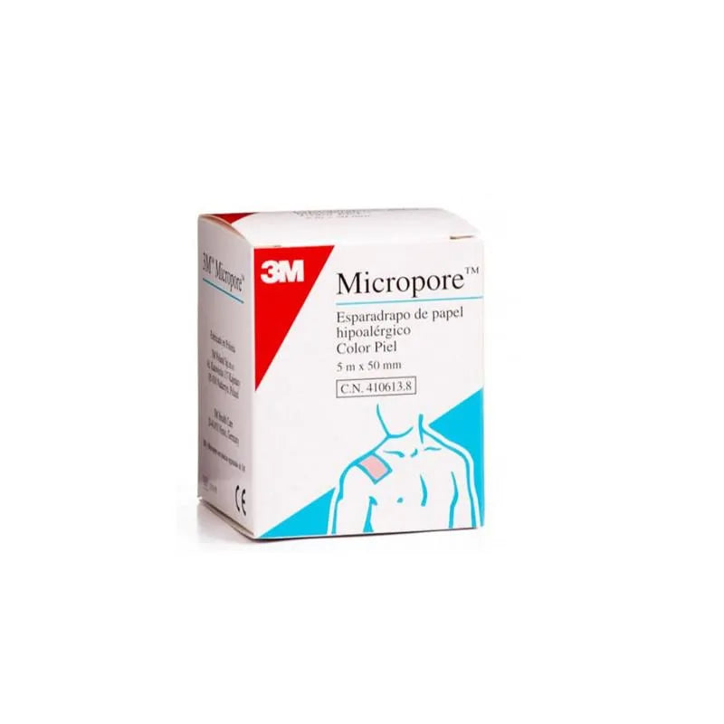 Hartmann Micropore hechtpleister 5 cm x 5 m
