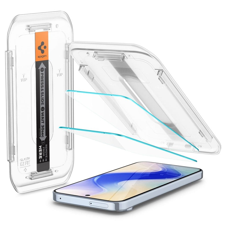 Spigen Glas.TR EZ FIT 2-Pack - gehard glas voor Google Pixel 9 Pro XL / 10 Pro XL (2 stuks) (2)