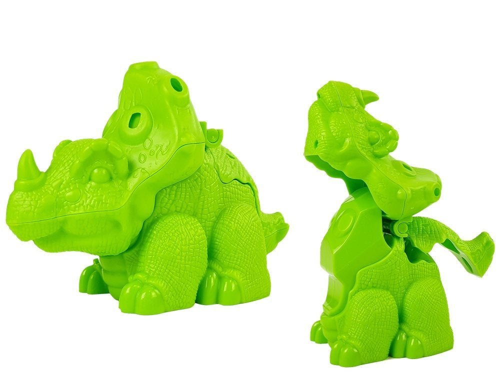 Speeldeeg dinosaurus-eivorm 12 stuks 4 kleuren (2)