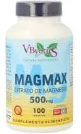 V.byotic Magmax Magnesiumcitraat 500 Mg 100 Capsules