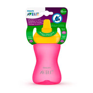 Avent harde tuitbeker roze +12 maanden 300ml
