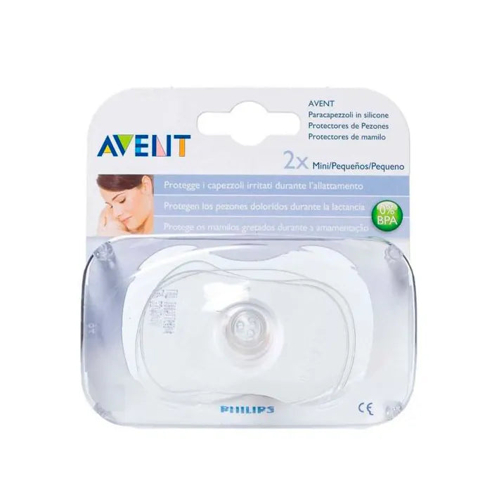 Avent 2 Mini-siliconen tepelhoedjes