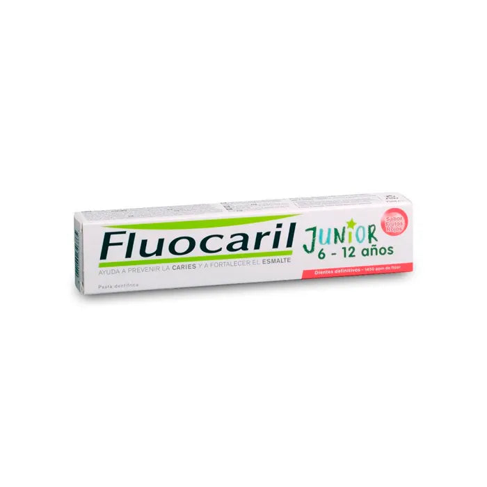 Fluocaril Junior Rode Fruitgel 75ml